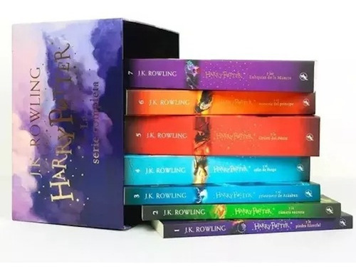 Saga Completa Harry Potter - Estuche 7 Libros - J.k. Rowling