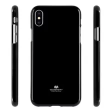 Funda Pearl Jelly Tpu iPhone XS Max Mercury Original Black