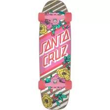 Patineta, Skatebboards Es Santa Cruz Skateboard Cruiser Flor