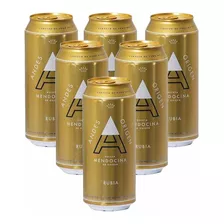 Cerveza Andes Origen Rubia Golden Lata 473ml X6 - Gobar®