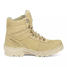 Bota Tenis Coturno Militar Palmilha Gel Areia Tratorada 