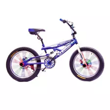 Bicicleta Verado Bmx Rodado 20 Picadores Rotor Rueda Ancha