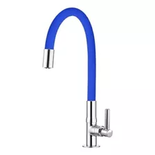 Torneira Flexível Mesa Azul C90