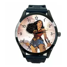 Relogio Personalizado Mulher Maravilhosa Feminino Heroi T211