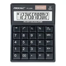 Calculadora 12 Dígitos Procalc Pc 234k - Original - Garantia