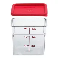 Cambro 6sfscw135 Camsquare - Recipiente Para Alimentos, 6 C.