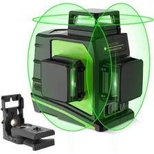 Nivel Láser Autónomo Huépar 3d Green Beam, 3 X 360º