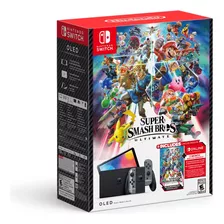 Consola Nintendo Switch Oled Modelo S. Smash Bros Bundle