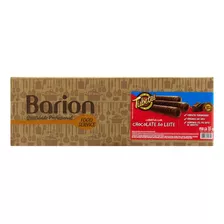Rolinhos Wafer Chocolate Ao Leite Tubetes Barion 1,6kg