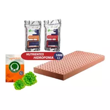 Kit Nutrientes 1000litros Hidroponia Alface - Promoção 