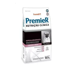 Alimento Premier Super Premium Nutrição Clínica Hipoalergênico Para Cão Adulto De Raça Pequena Sabor Cordeiro E Arroz Em Sacola De 10.1kg