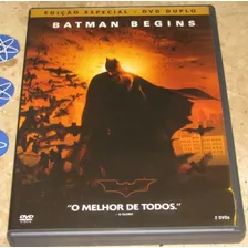 Dvd Duplo Batman Begins - Edição Especial - Dublado