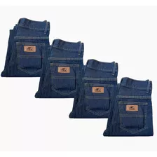 Kit 4 Calça Jeans Masculina Roupa Reforçada Premium