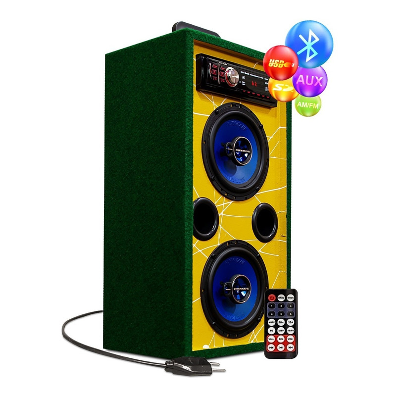 Caixa Trio Bob Ativa Residencial Instalada 380 Rms + Rádio - R$ 1.499