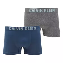 Kit 2 Cuecas Calvin Klein Underwear Boxer Trunk Sem Costura 