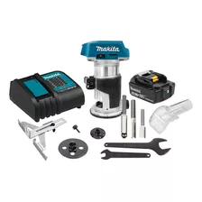 Combo Router Inalámbrico + Accesorios Makita Drt50stx12 12 V