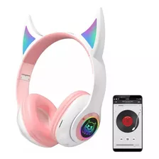 Niños Diablo Auriculares Adolescentes Diadema Ajustable Rgb