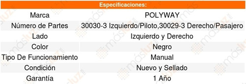 Set 2 Espejos Polyway Nissan Frontier 01_08 Foto 4