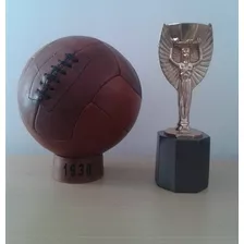 Balón Mundial Uruguay 1930. 12 Gajos. Telstar Tango Azteca