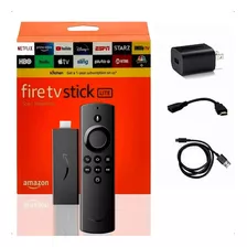 Fire Tv Stick Lite Streaming Em Full Hd Com Controle Remoto Lite Por Voz Com Alexa