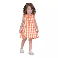 Vestido Milon Infantil Menina Verão Elegante Delicado 1 A 8