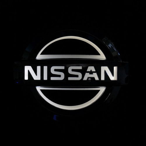 Luz Del Logotipo Led 5d Para Nissan 10.6cmx9cm Foto 2