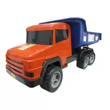 Caminhão Caçamba Grande Menino Super Truck 58 Cm Diversão