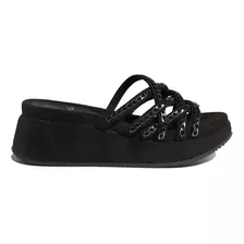 Sandalia Gotta Plataforma Negra 25890