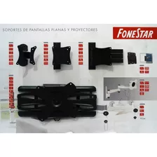 Exhibidor De Pared Fonestar Para Pantallas Planas Exp-sop