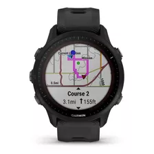 Reloj Garmin Gps Forerunner 955 Solar Triatlón Negro