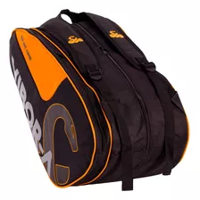 Bolso Paletero Padel Vibor-a Pro Bag Combi Negro Naranjo