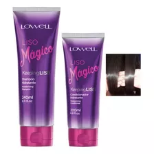  Lowell Liso Magico Shampoo Condicionador Hoje