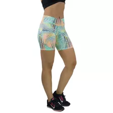 Bermudinha Estampada Suplex Fitness Academia Legging