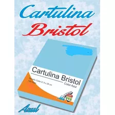 Cartulina Bristol - Azul Tamaño Carta 240 Grs. 100 Pz.