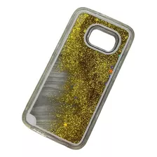 Funda Agua Brillos Para Celular Samsung Galaxy S7