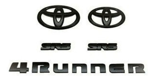 2014-2020 Toyota 4runner Sr5 Mate Negro Logo Cover Case 5pie Foto 2