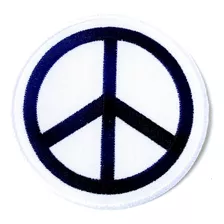 Plpatch Símbolo De Signo De La Paz, Círculo Blanco, Motocicl