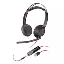 Plantronics Blackwire 5220 Usb Type-a Stereo On-ear Headset