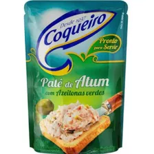 Patê De Atum Azeitonas Verdes Coqueiro 170gr - Kit Com 5