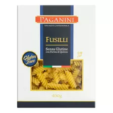 Macarrão Com Farinha De Quinoa Fusilli Sem Glúten Paganini Caixa 400g