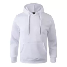 Moletom Liso Feminino E Masculino Canguru Blusa De Frio