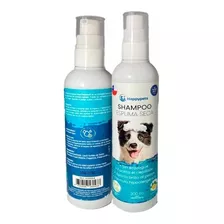 Shampoo Espuma Seca Para Perro Champu Baño En Seco 