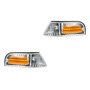 Set Faros Del C/ajuste Depo Ford Crown Victoria 98/11