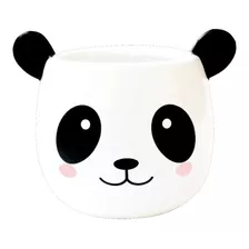 Lapicero Porta Lapices Ceramica Panda Feliz Organizador