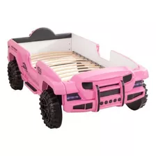 Cama Nina Individual Tema Jeep Color Rosa