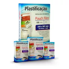 Plástico Para Plastificação 0,05 Mares Cpf + Rg + Cgc + A4