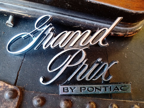Emblema Grand Prix Pontiac Asunto Clsico Gm No Ford Vw Chev Foto 2