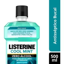 Enxágue Bucal Listerine Zero Menta Suave 500ml