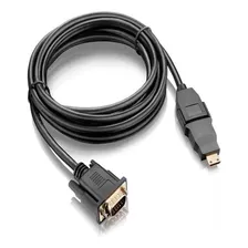 Cabo Conversor Hdmi Para Vga Mini Dhmi 3 M Multilaser -wi268