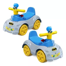 Totoka Totokinha Infantil Carrinho Batman Original + Boneco 